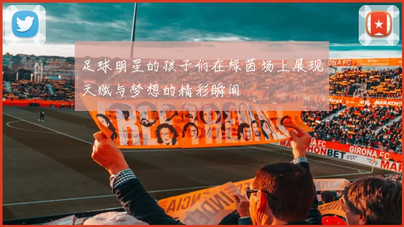 足球明星的孩子们在绿茵场上展现天赋与梦想的精彩瞬间