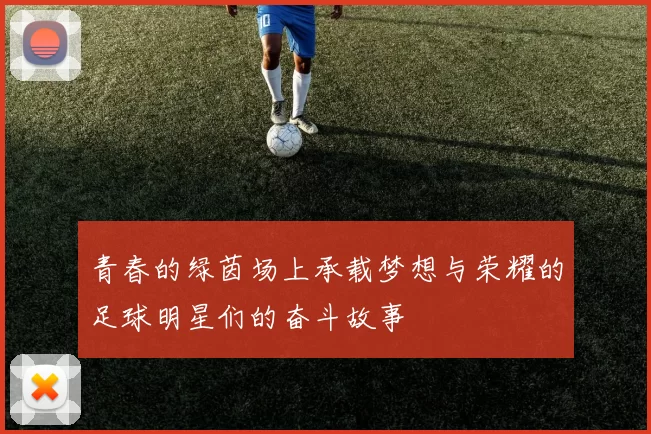青春的绿茵场上承载梦想与荣耀的足球明星们的奋斗故事